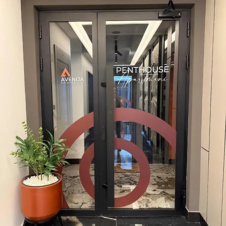דירה Avenija Penthouse Luxury Loft Terrace Freeparking